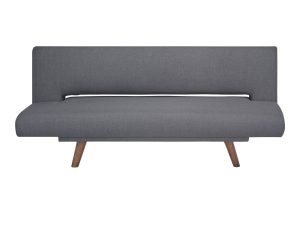 Scott Seater Sofa, Concrete Velvet